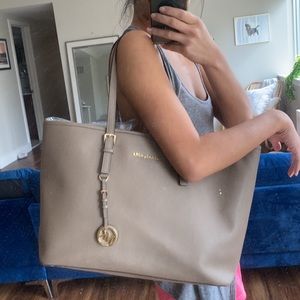 Michael Kors Saffiano leather bag with Dust Bag